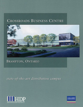 Higgins Development Partners, Crossroads Business Centre, Brampton, Ontario, Brochure