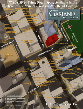The Garland Building, Chicago Il, Brochure