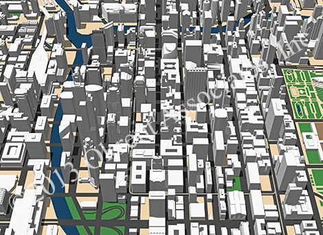 3D Model of the Central Loop