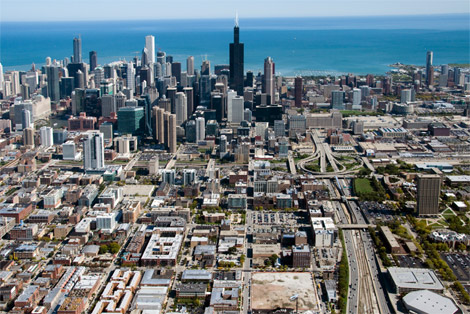 Aerial Photo of Streeterville