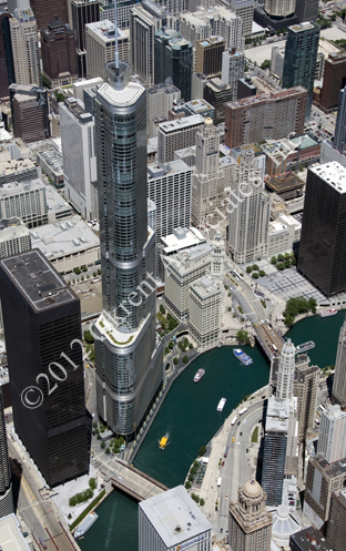 aerial photograph of Trump Tower